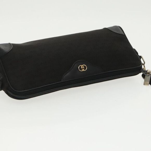 Gucci Ophidia Black Canvas Shoulder Bag (Pre-Owned) - Picture 6 of 16